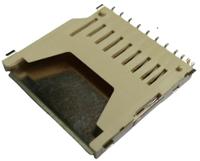 gsd090012seu Amphenol Communications Solutions, GSD09001 9 Way Push-Push SD Card SD Card Connector With SMT Termination