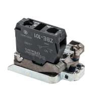 zb4bz101 Schneider Electric Harmony XB4 Series Contact Block, 600V, SPST