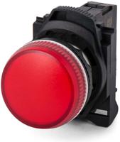 800fp-p4pn3r Allen Bradley, 800F, Panel Red LED Pilot Light, 22mm Cutout, IP65 IP66, Round, 24V ac/dc