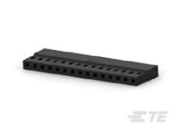1-2316102-5 TE Connectivity, AMPMODU Female PCB Connector Housing, 2mm Pitch, 15 Way, 1 Row