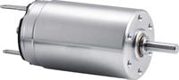 2237s012cxr Faulhaber Brushed DC Motor, 8.1 W, 12 V dc, 12 mNm, 4450 rpm, 3mm Shaft Diameter