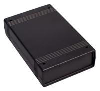 192-0773 RS PRO Black ABS Enclosure, IP30, IK06, 147.6 x 92.5 x 36.2mm