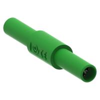3310-iec-v Electro PJP Green, Female to Female Banana adapter and Nickel Plated