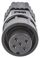 bd-05bffa-ll7001 Amphenol Industrial Circular Connector, 5 Contacts, Panel, Standard Connector, Socket, Female, IP67, Ceres Series