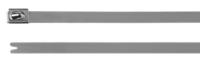 111-94209-mbt20h-ss316-ml HellermannTyton Cable Tie, Roller Ball, 521mm x 7.9 mm, Metallic 316 Stainless Steel, Pk-50