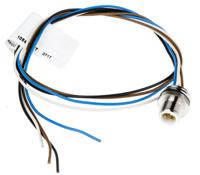 yw1l-m4e10q4r Idec YW Series Illuminated Push Button Complete Unit, Panel Mount, 22mm Cutout, SPST, IP65