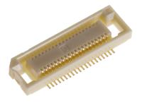 fx8-40s-sv21 Hirose FunctionMAX FX8 Series Straight Surface Mount PCB Socket, 40-Contact, 1-Row, 0.6mm Pitch, Solder Termination