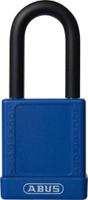 7440hb38-bleu ABUS Key Weatherproof Aluminium Padlock, 7mm Shackle, 40mm Body