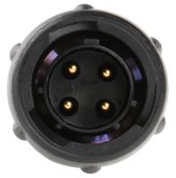 uts6jc124pscr Souriau Sunbank by Eaton Circular Connector, 4 Contacts, Cable, Standard Connector, Socket, Male, IP68, IP69K, UTS
