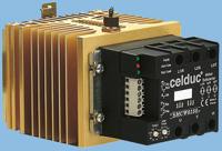smcw6151 Celduc SMCW Series Solid State Relay, 30 A Load, DIN Rail Mount, 480 V ac Load, 24 V dc Control