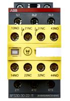 1sbl277082r1122-afs30-30-22-11 ABB Jokab AFS Contactor, 24/60 V ac Coil, 3-Pole, 50 A, 9 kW 24 V, 3 NO, 600V