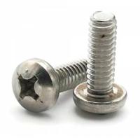 245-1861 RS PRO Phillips Pan Machine Screwsx3/8in