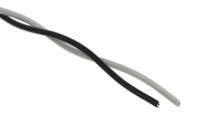44a0121-24-09 TE Connectivity Black/White 0.24 mm² Hook Up Wire, 24 AWG, 19/36, 100m, Polyalkene Insulation, 44A0121-24-0/9
