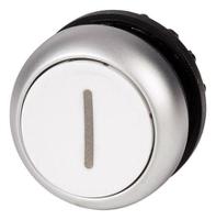 m22-d-w-x1 Eaton M22 Series, White Push Button, Momentary, 23mm Cutout