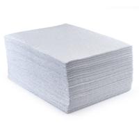 h0015040 Ecospill Ltd Spill Absorbent Pad for Oil Use, 0.8 Litres Capacity, 100Each per Pack