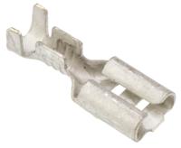 5-160490-2 TE Connectivity FASTON .187 Uninsulated Female Spade Connector, Receptacle, 4.75 x 0.81mm Tab Size, 0.5mm² to 1.5mm²
