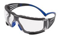 sf401sgaf-blu-f 3M SecureFit™ 400 UV Safety Glasses, Clear PC Lens
