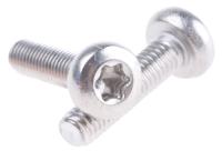 262-5853 RS PRO Hexalobular Recess M3 Pan A2 304 Stainless Steel Machine Screw ISO 14583 M3 x 12mm