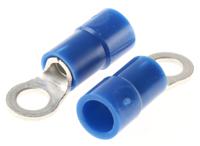 613-9211 RS PRO Insulated Ring Terminal, M3.5 Stud Size, 1.5mm² to 2.5mm² Wire Size, Blue