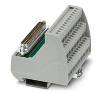 2315146 Phoenix Contact VIP-3 Series 37-Contact Male Interface Module, D-sub Connector, DIN Rail, 2A