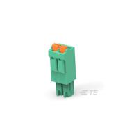 2842474-2 TE Connectivity 2842 Series PCB Terminal Block, 2-Contact, 3.5mm Pitch, Board Mount, 1-Row, Push In Termination