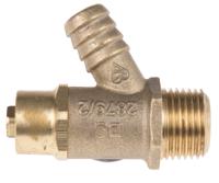 542017 Pegler Yorkshire Drain Cock 1/2 in BST