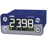 7010800-01-23-02000 Jumo miroTRON Panel Mount Controller, 69 x 62 x 36mm 2 (1Pt100, 1 DI) Input, 2 Output Relay, 230 V ac Supply Voltage