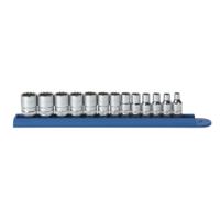 80306 GearWrench 13-Piece Metric 1/4 in Standard Socket Set , 12 point