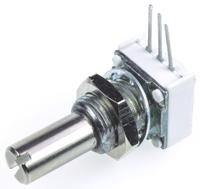 14910f0gjsx10503ka Vishay 149 50kΩ Rotary Potentiometer 1-Gang, Panel Mount (Through Hole), 14910F0GJSX10503KA