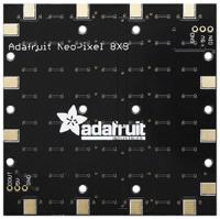 2870 Adafruit , NeoPixel NeoMatrix 64 RGBW Warm White LED Matrix Module