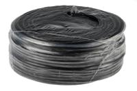 535-985 RS PRO 3183Y 1 mm² 3 Core Power Cable, H05VV-F, Black PVC, 100m
