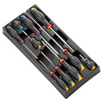 modat5pb Facom Phillips; Slotted Screwdriver Set, 10-Piece
