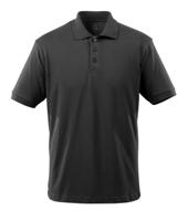 51587-969-09-m Mascot Workwear BANDOL Black Cotton, Elastane Polo Shirt, UK- M, EUR- M