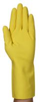 87190070bp Ansell AlphaTec 87-190 Yellow Natural Rubber Work Gloves, Size 7, Natural Rubber Coating