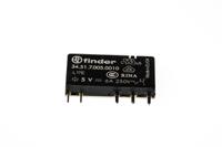 345170050010 Finder PCB Mount Power Relay, 5V dc Coil, 6A Switching Current, SPDT