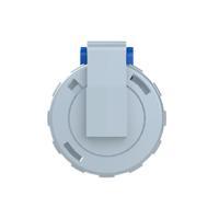 2cma166538r1000 Amphenol Industrial, 2CMA1 IP67, IP69 Blue 2P+E Industrial Power Socket, Rated At 16A, 250 V