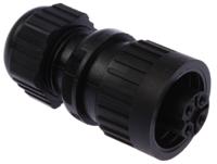 934125100-ca-3-ld Hirschmann Circular Connector, 4 Contacts, Cable, M22 Connector, Socket, Female, IP67, CA Series