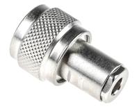 r161010000 Radiall, Plug Cable Mount N Connector, 50Ω, Clamp Termination, Straight Body