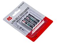 905-3785 RS PRO NiMH Rechargeable AAA Battery, 750mAh, 1.2V