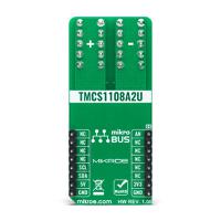 mikroe-4797 MikroElektronika Hall Current 11 Click Hall Effect Sensor Add On Board for TMCS1108A2U MikroBus