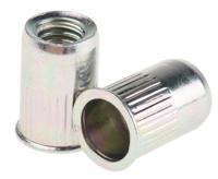 34367060230 Böllhoff Plain, M6 Steel Threaded Insert, 10mm diameter 9mm Depth 14mm