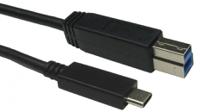 286-3713 RS PRO USB 3.1, Male USB C to Male USB B, 5Gbps, 3m, 60W