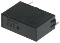 g6d-1a-asi-dc12 Omron PCB Mount Power Relay, 12V dc Coil, 5A Switching Current, SPST