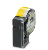0803943 Phoenix Contact MM-EMLF Black on Yellow Label Printer Tape, 8 m Length, 18 mm Width, 8m Label Length, 18mm Label Width