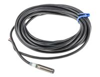 e2a-s08ks02-wp-c1-5m Omron Inductive Threaded Barrel Proximity Sensor, M8, 2 mm Detection, NPN NO, 12 → 24 V dc