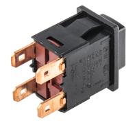 16841201 Marquardt Push Button Switch, Momentary, Panel Mount, DPST, 230V