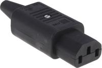 47820000 Schurter C13 Cable Mount IEC Connector Socket, 10A, 250 V