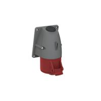 2cma193115r1000-416rs6 Amphenol Industrial, Easy & Safe IP44 Red Wall Mount 3P + N + E Right Angle Industrial Power Socket, Rated At 16A, 415 V