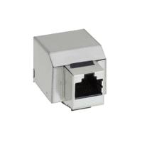mj110c5e-s L-Com MJ11 Series Female RJ Connector, Plug-In, Cat5e Straight 1 Port 1 -Way