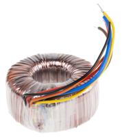 671-9003 RS PRO 230V ac, 2 x 18V ac Toroidal Transformer, 120VA 2 Output